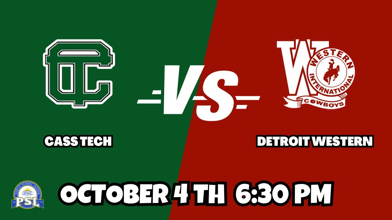 Boys Soccer || Detroit Cass Tech vs Detroit Western || Full Livestream