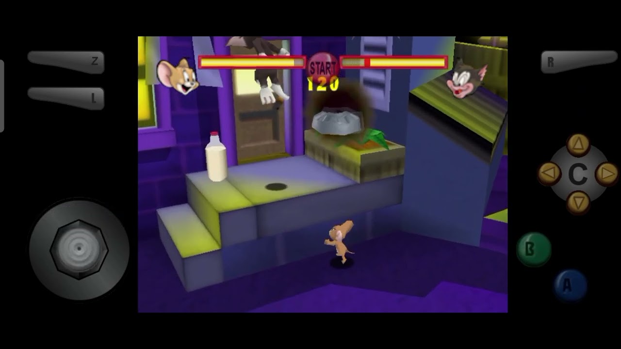 🎮 Nintendo 64 Emulator | Tom & Jerry Fists of Furry Gameplay 🕹️🥊Part :01