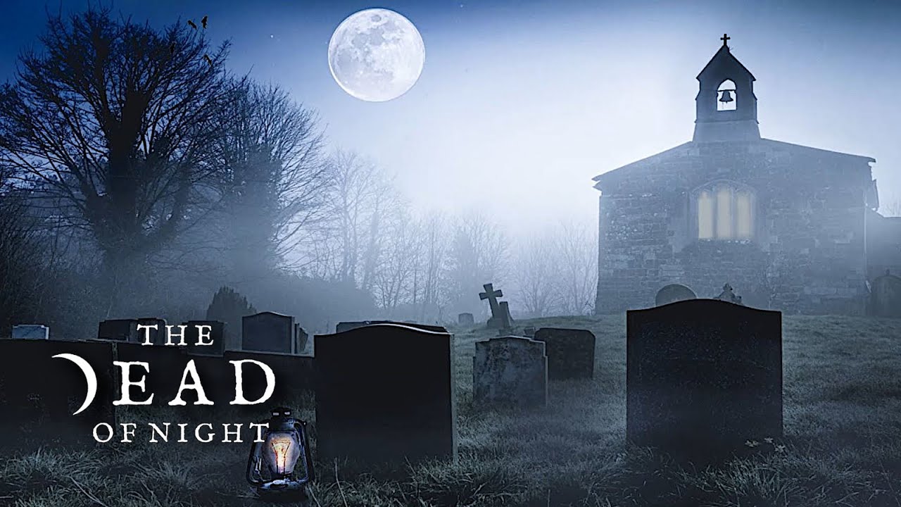 Spooky Churchyard Ambience ⚰️👻 | Church Bells, Owl, Eerie Wind Sound for Sleep, Study, Relaxation