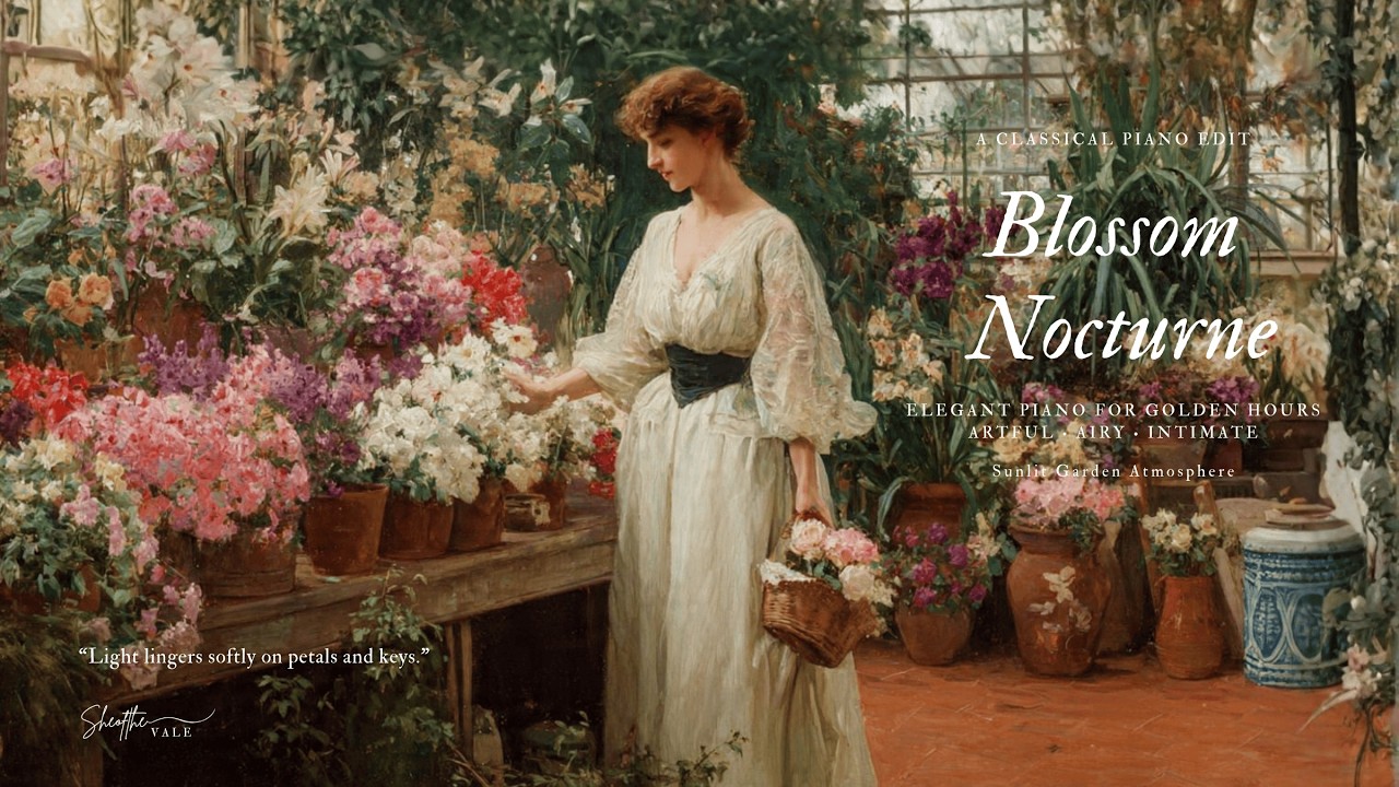 soft classical piano for spring afternoons 🌸 art gallery inspired playlist