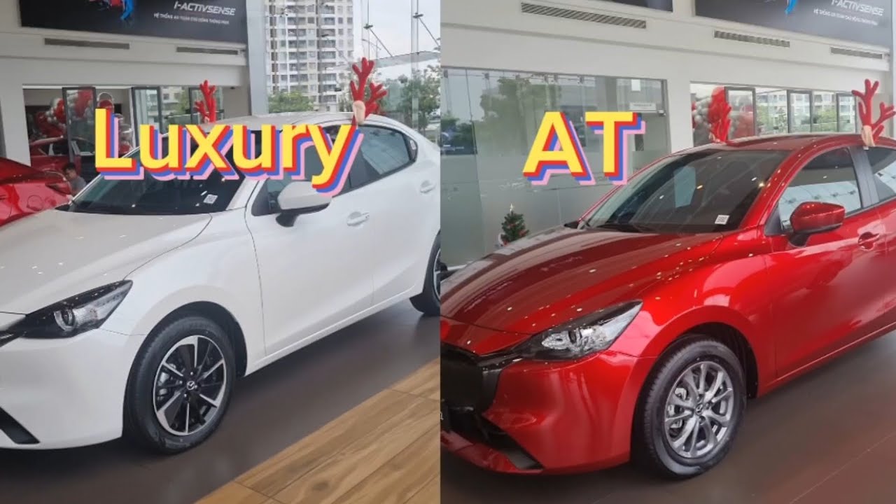 So sánh 2 phiên bản Mazda2 Luxury và Mazda2 AT
