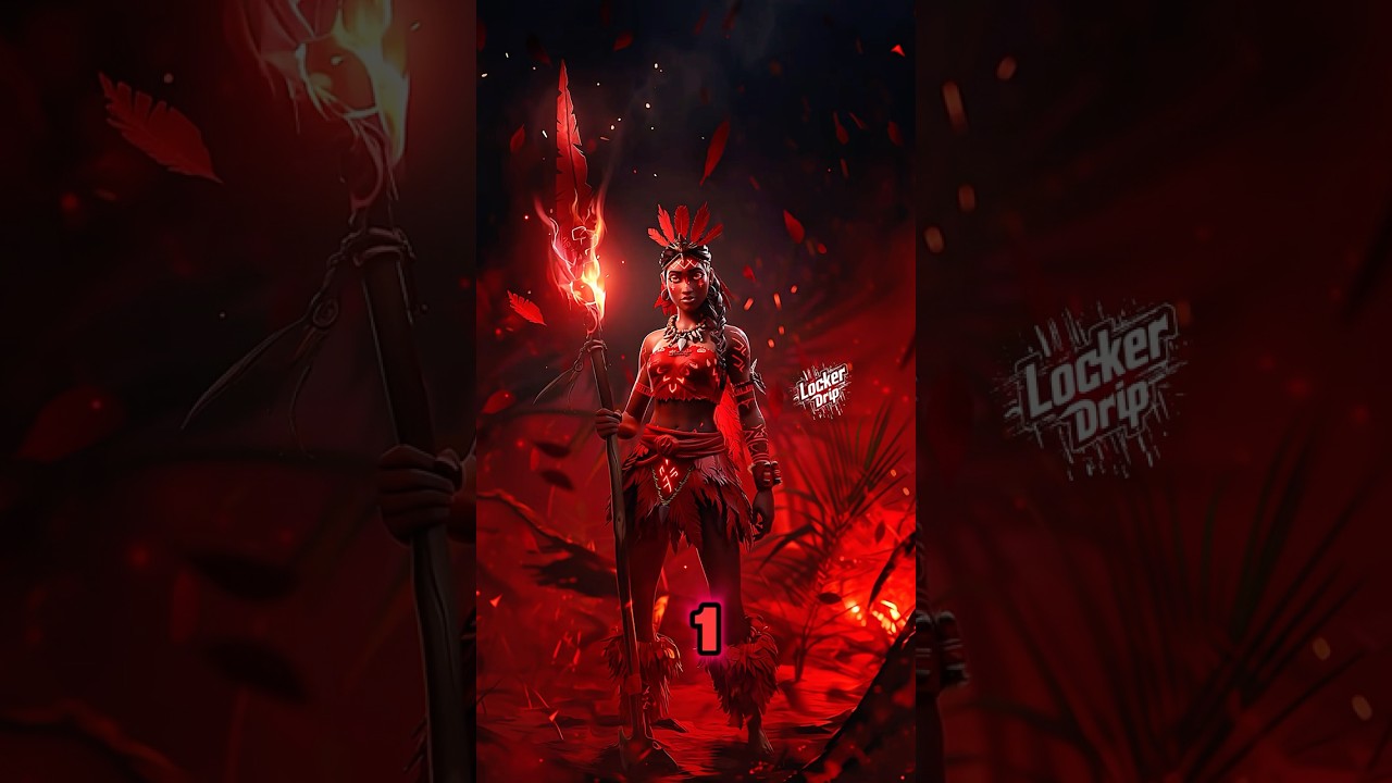 SKINS THAT SHOULD BE ON FORTNITE PART 2! Island Warrior Series - Red.