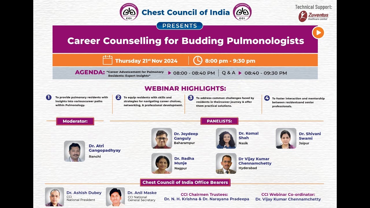 Career Counselling for Budding Pulmonologists