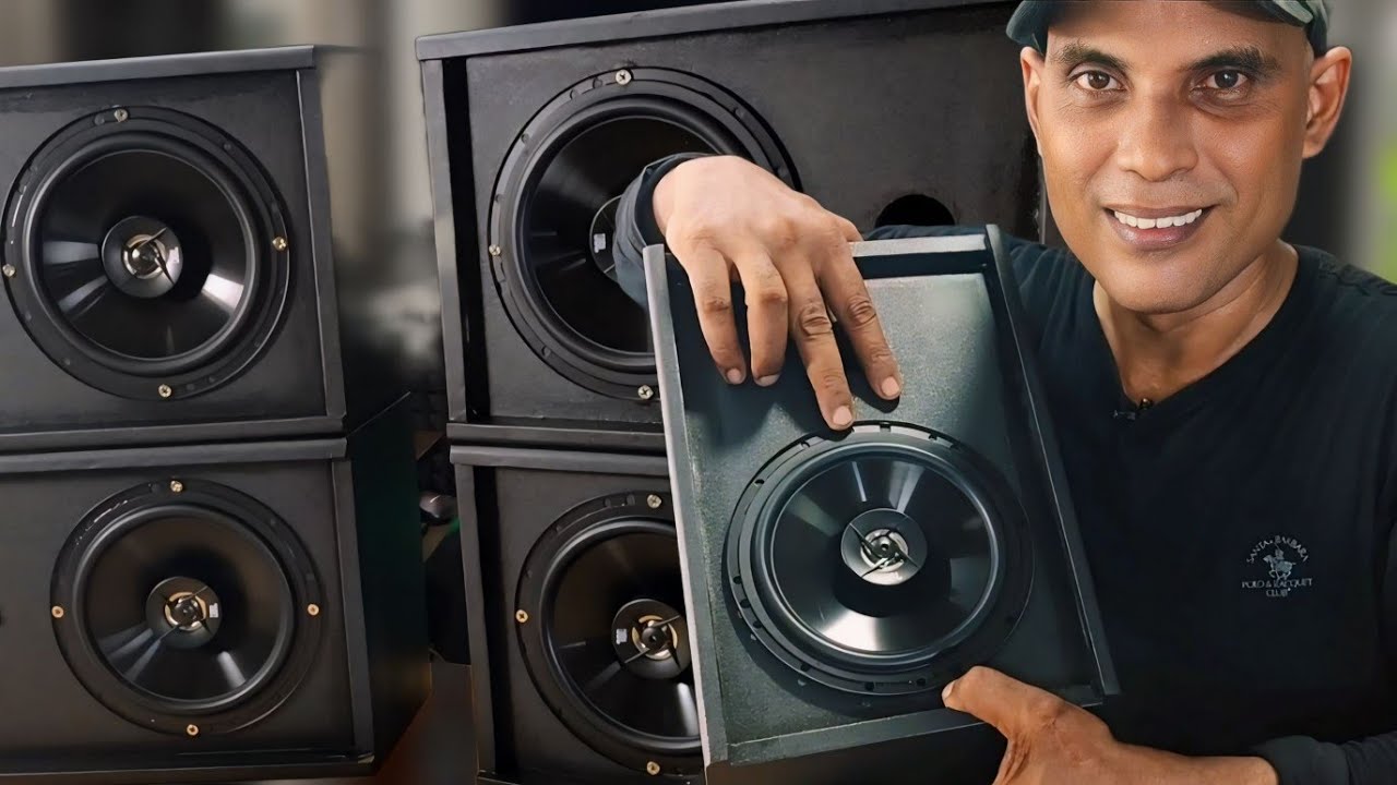 Домашний кинотеатр 5.1 своими руками с коаксиальными динамиками JBL A302HI — мощная система объем...