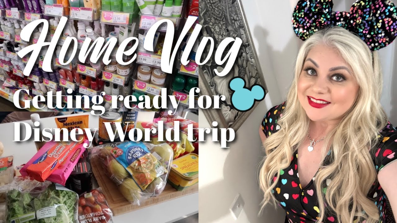 Home Vlog 🏡 Getting ready for the Disney trip, outfit planning, Lidl haul & more AD