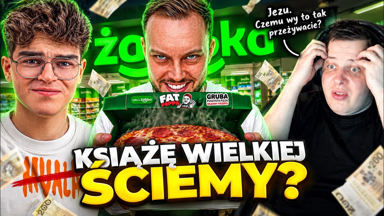 NITRO OGLĄDA WIELKIE ŻABKOWE POGRĄŻENIE KSIĄŻULA (ŻABKA, MUALA-DRAMA) | KONOPSKY