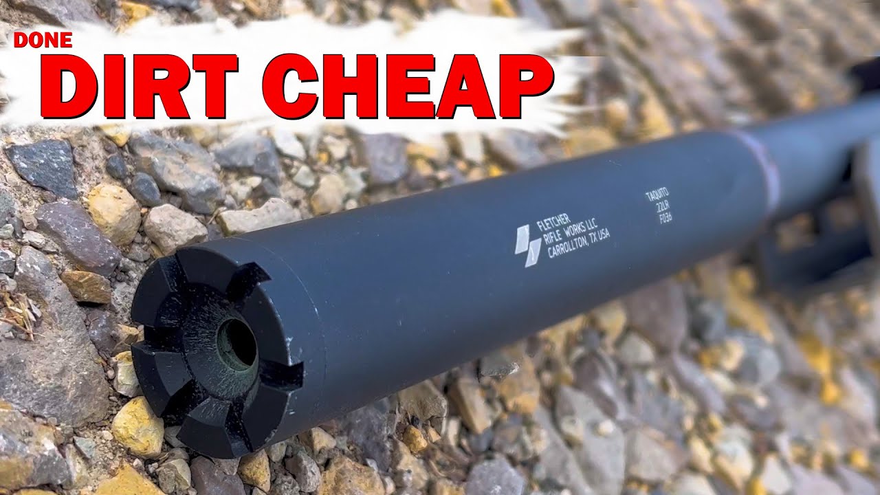 Глушитель Taquito 22 Budget 22 || Fletcher Rifle Works