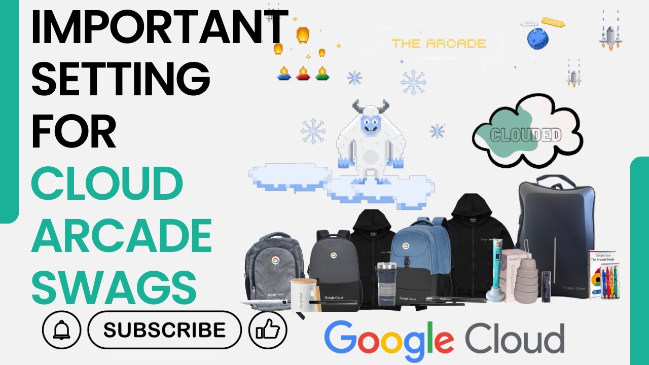 Important Setting for Getting Google Cloud Swag Redemption Mail | Google Arcade