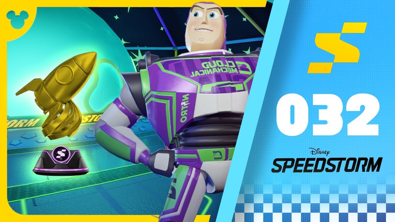 BUZZ takes on his tournament in Disney Speedstorm
