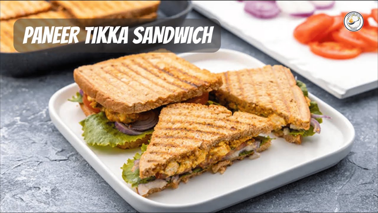 Paneer Tikka Sandwich Recipe | Easy & Tasty Street Style Snack at Home!
