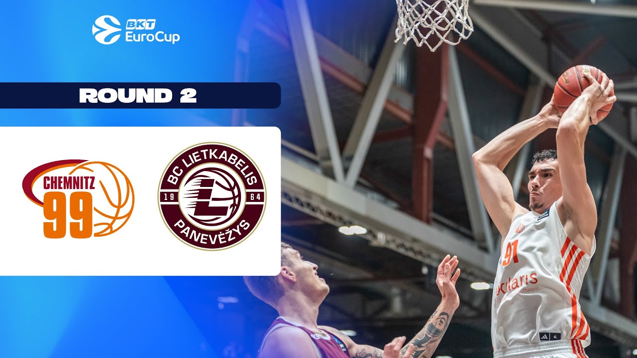 NINERS Chemnitz - Lietkabelis Panevezys | Round 2 | EuroCup Basketball 2025/26