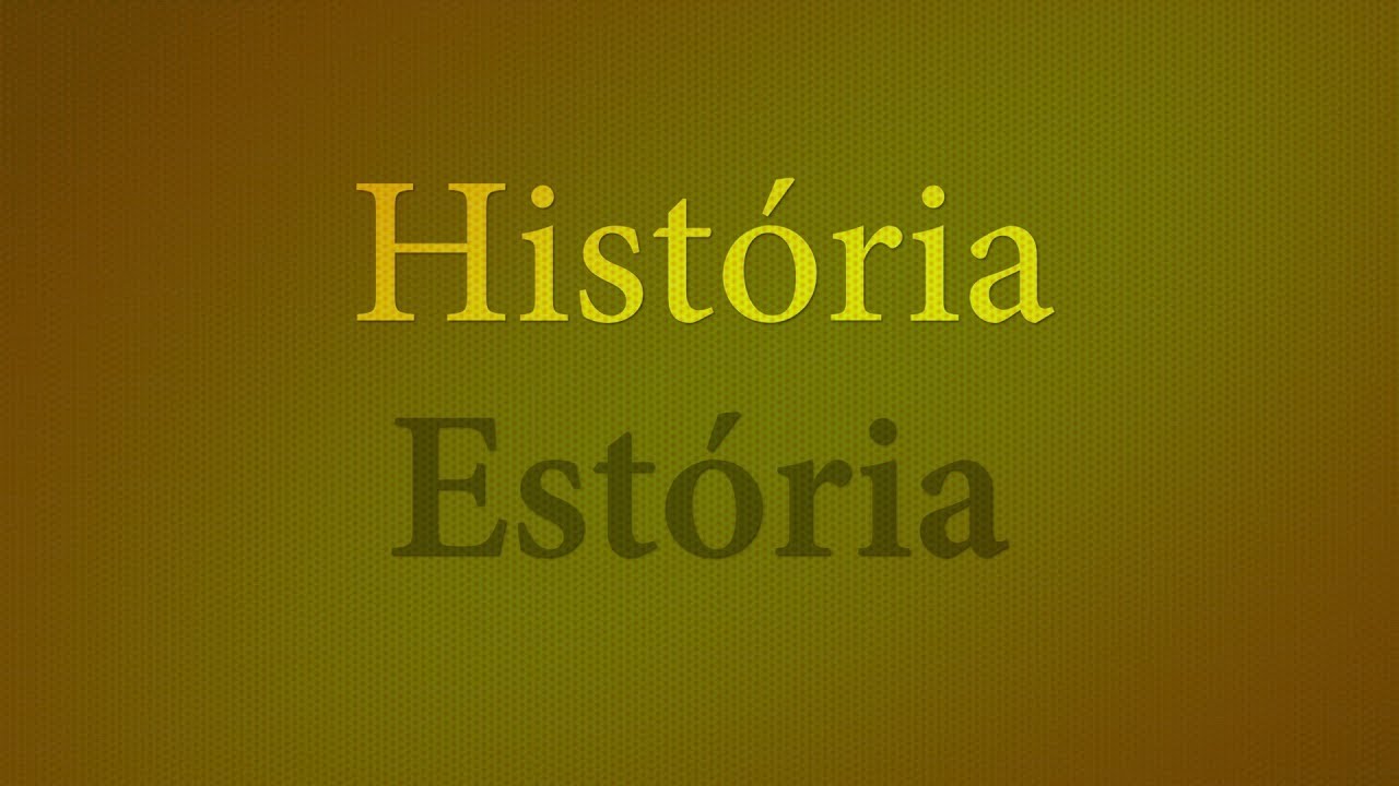 História ou estória? Qual a diferença?