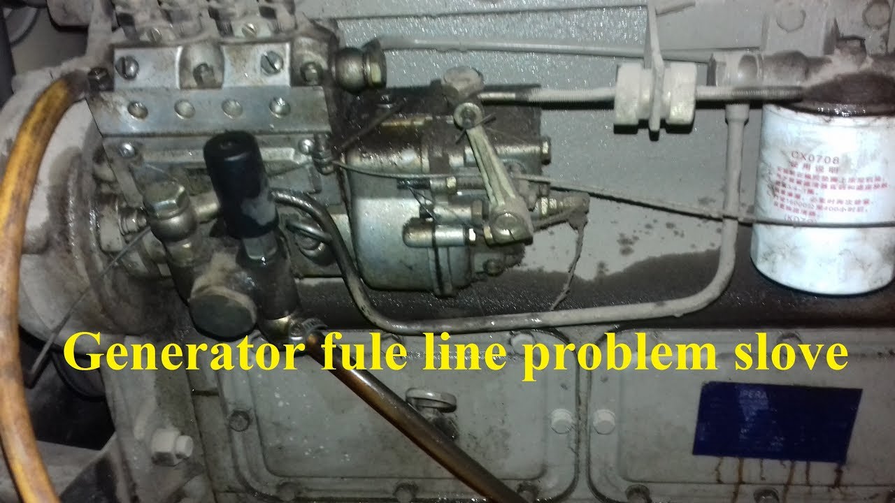 How to generator fuel line problem solve. ডিজেল জেনারেটরের তেলের লাইনে হাওয়া বের করা দেখুন