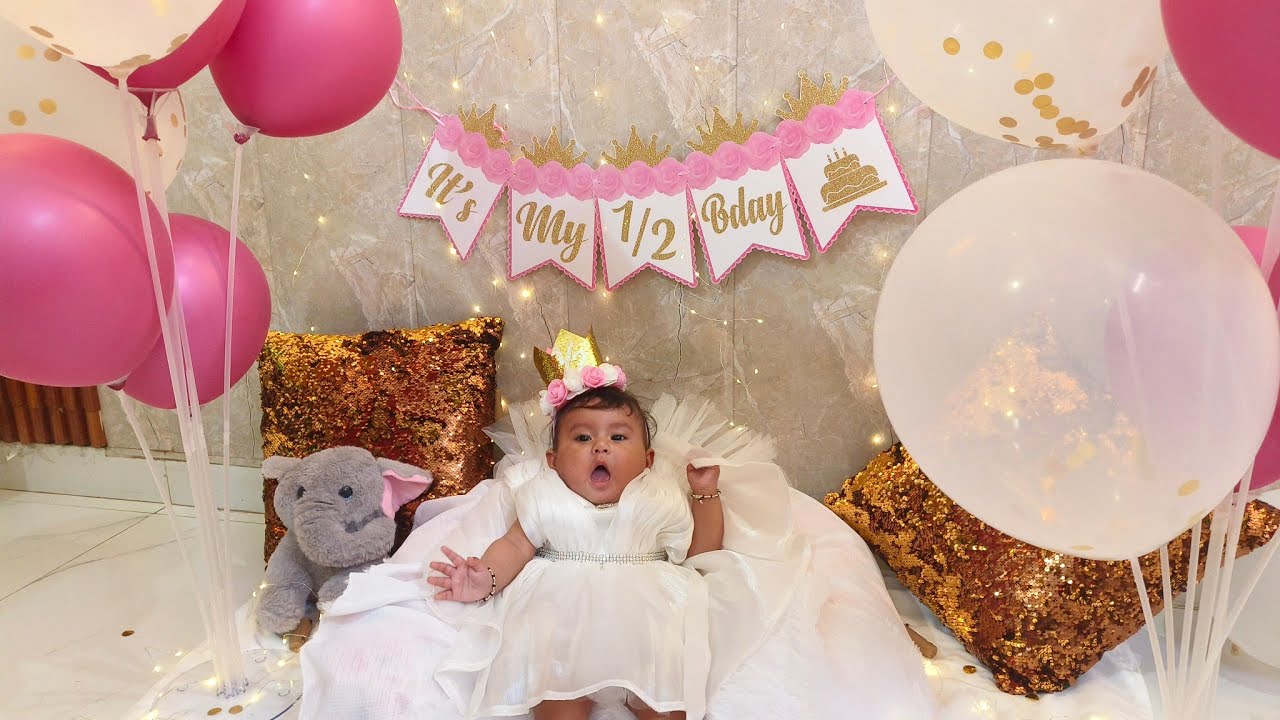 Ghar Sansaar is live! 6 month happy birthday to u vamika ♥️🎈🎂🎂