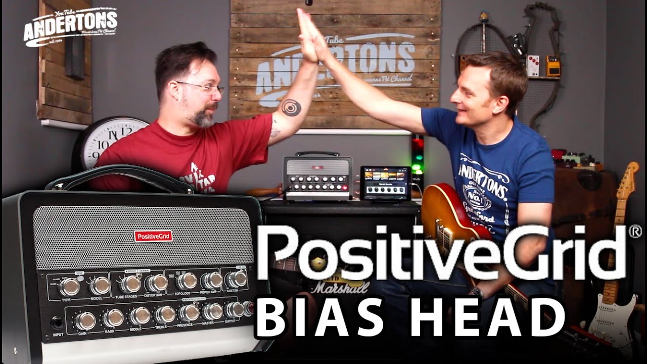 A Sneak Peak at the Positive Grid Bias Head Guitar Amp!