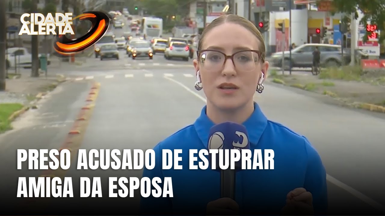 Homem é preso acusado de estuprar amiga da esposa em SC