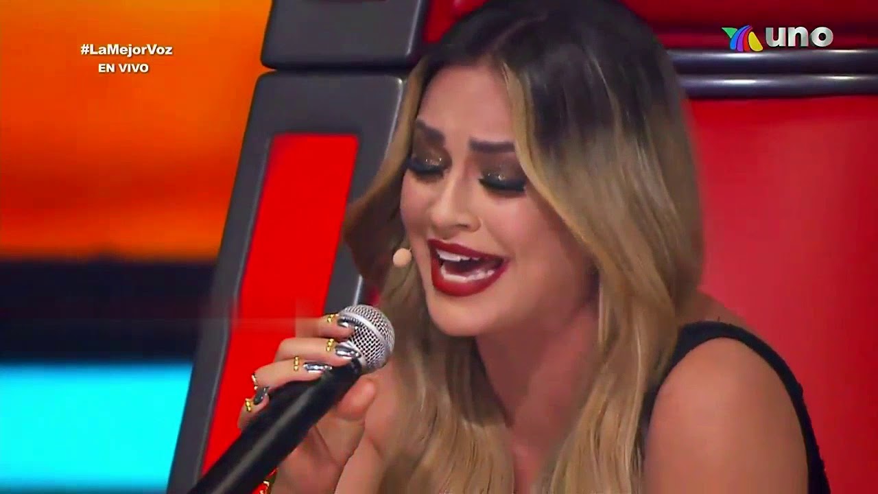 Mar&iacute;a Jos&eacute; - Lo Que Tenias Conmigo en Vivo La Voz