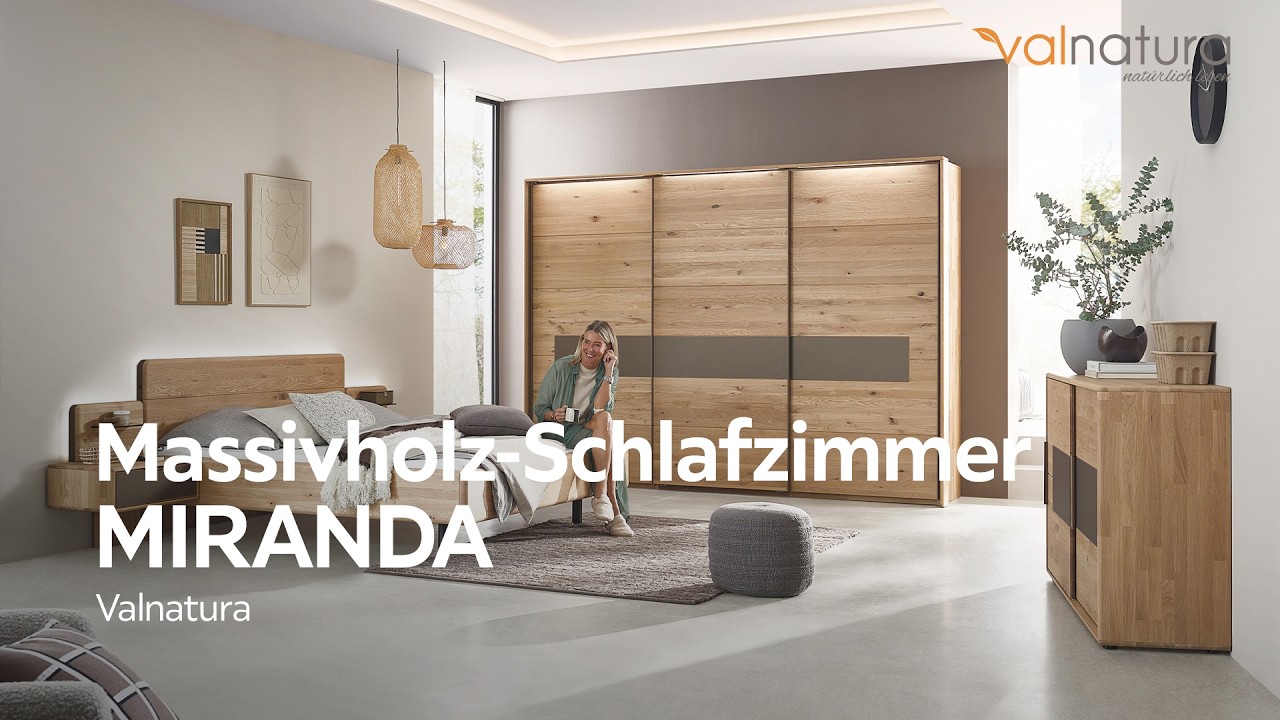 Massivholz-Schlafzimmer MIRANDA – Valnatura | XXXLutz