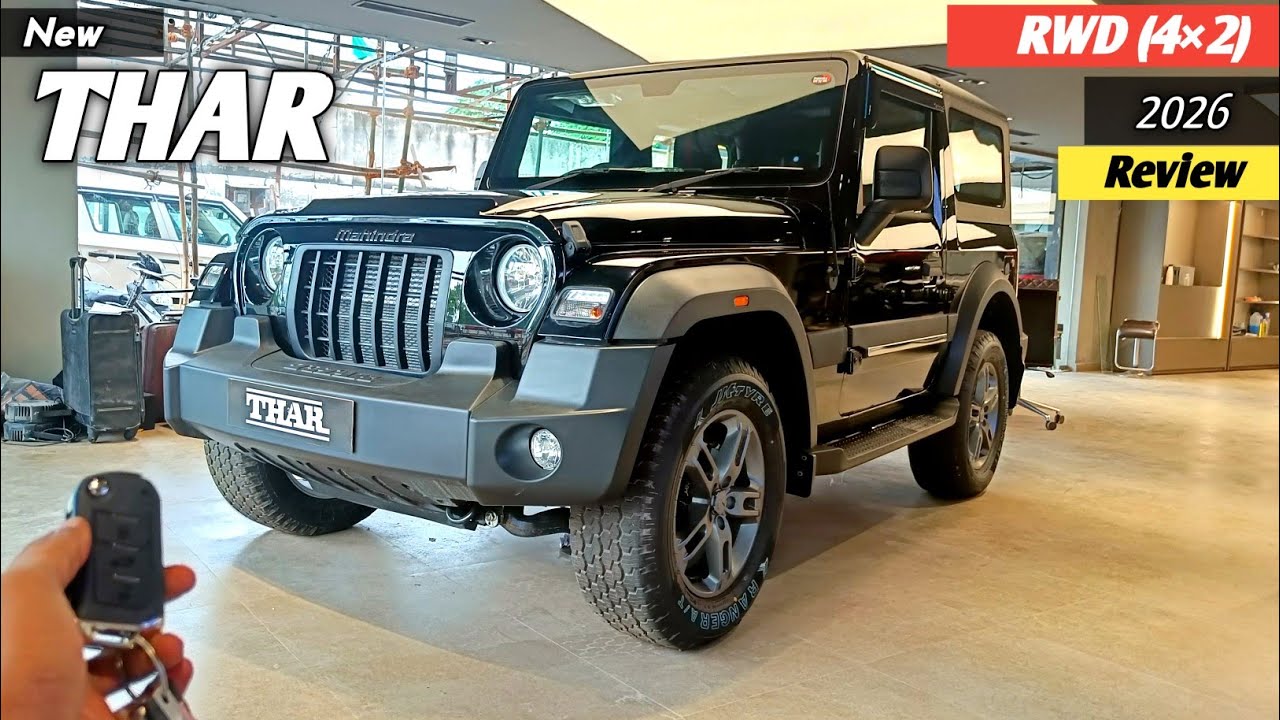 New Mahindra Thar RWD Top Model 2026 ❣️| Mahindra THAR Top Model LX (4×2) Review 😍|