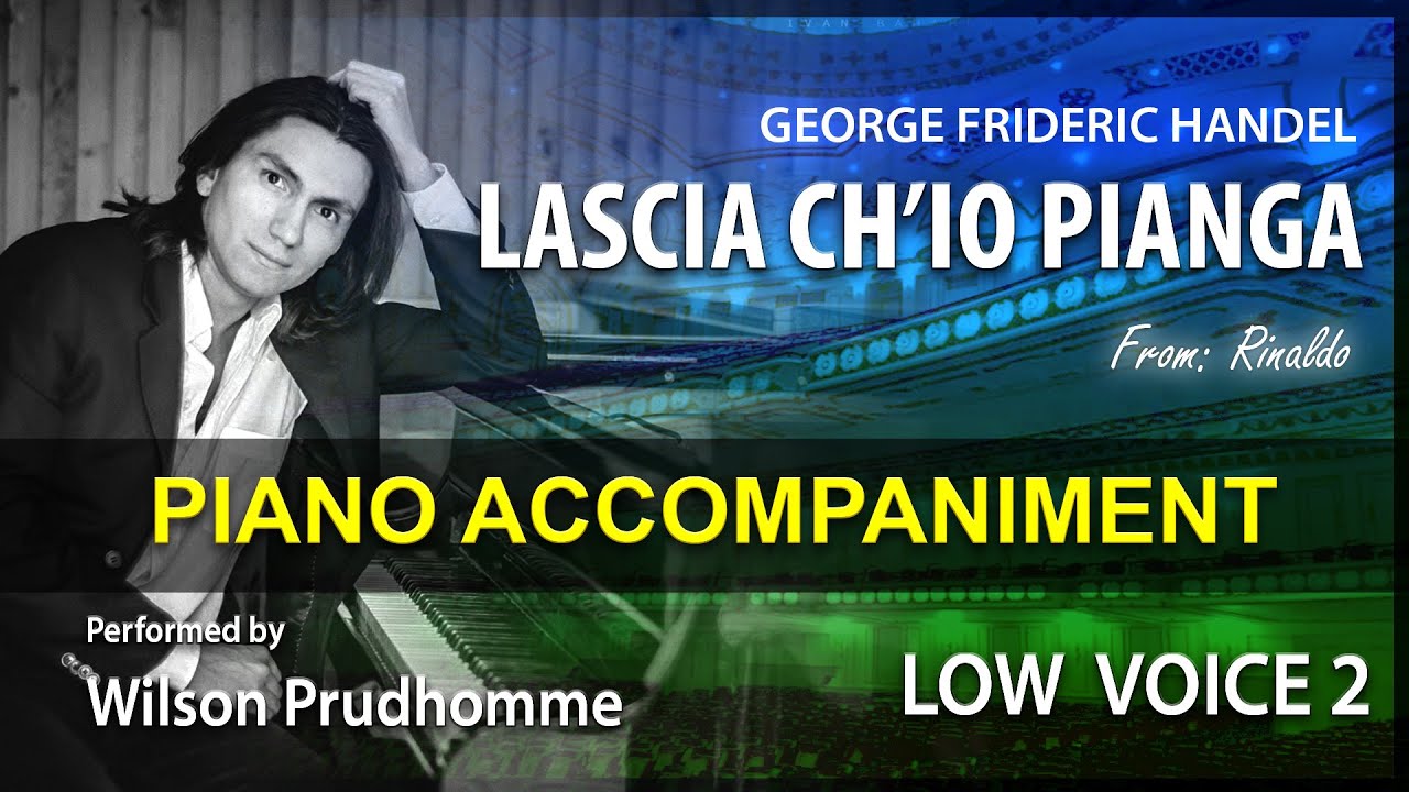 Lascia Ch'io Pianga Karaoke Low