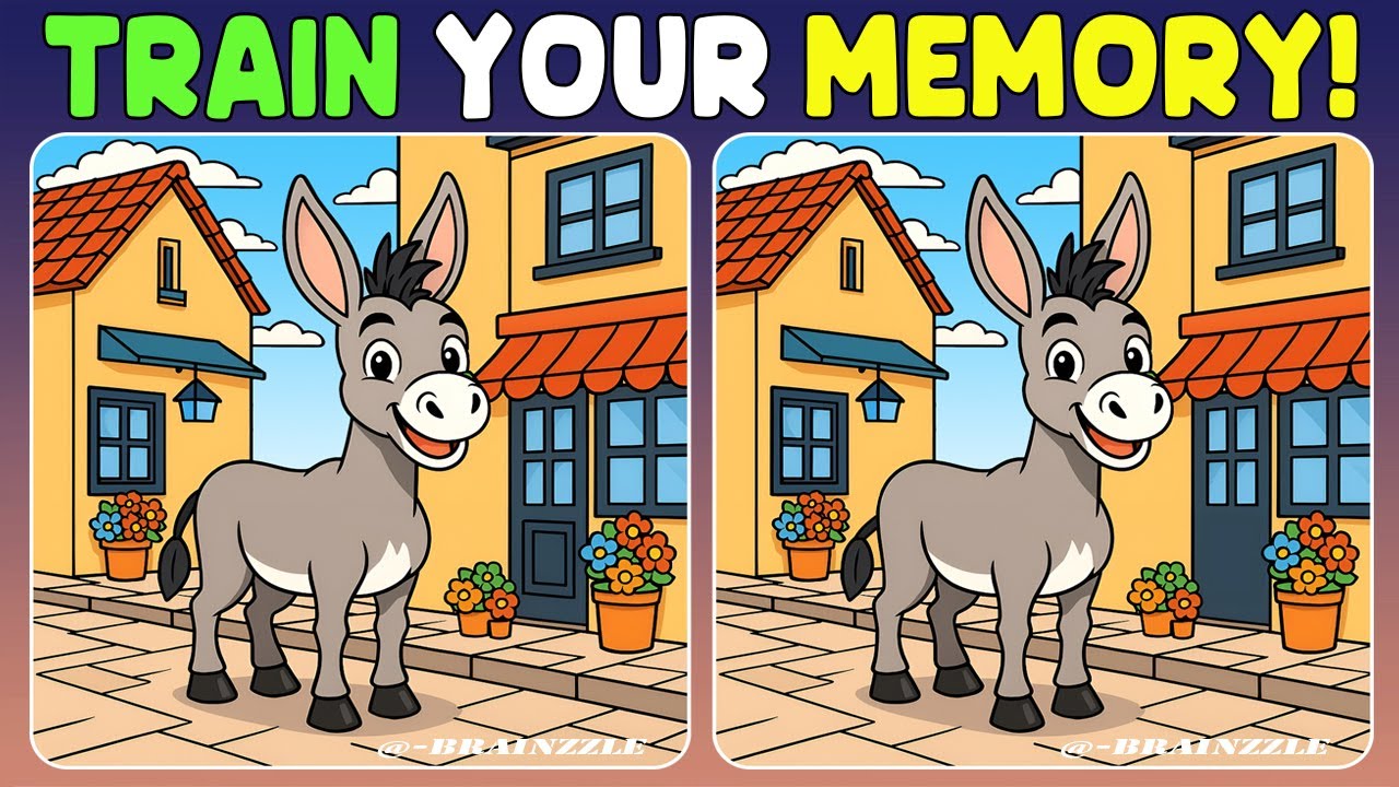 Find 3 Differences in 90 seconds | Train Your Memory Fast! 《Little Hard》