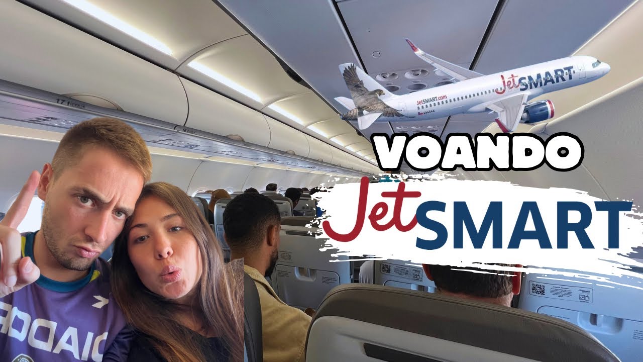 Como é Voar com a JetSmart? ✈️ -  Preço Baixo para sua viagem ao Chile, Uruguai, Argentina 🇨🇱🇺🇾🇦🇷