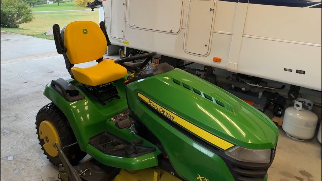John Deere x590 moving slow
