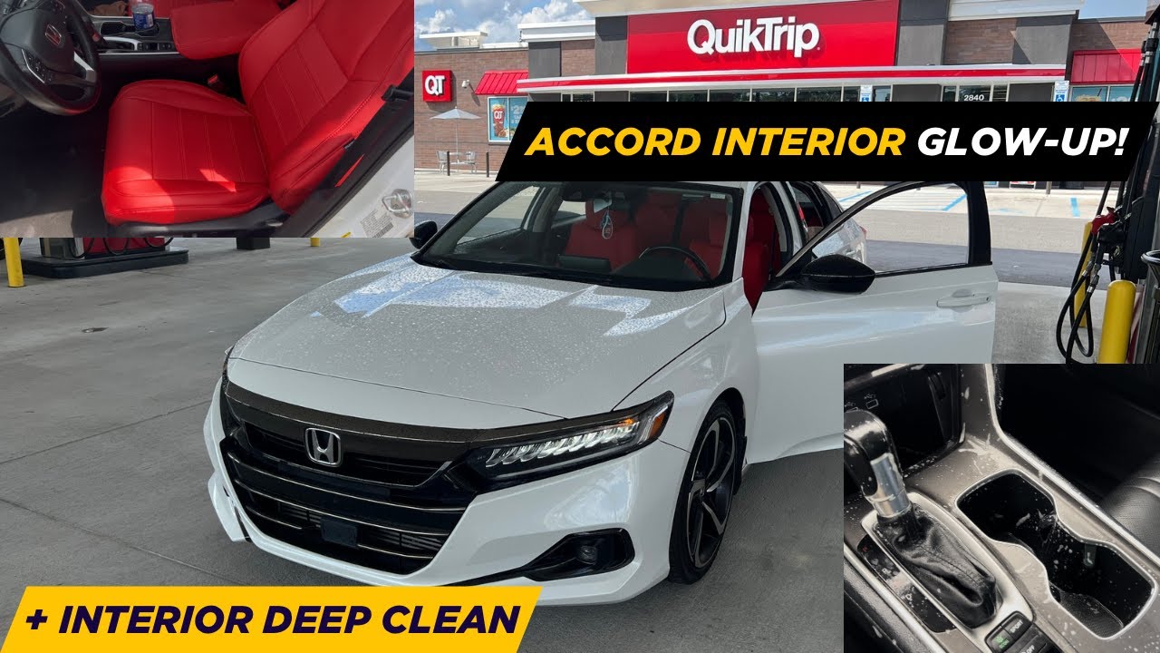 DIY Red Seat Covers + Interior Detail on This Accord – YOU NEED TO SEE THIS!