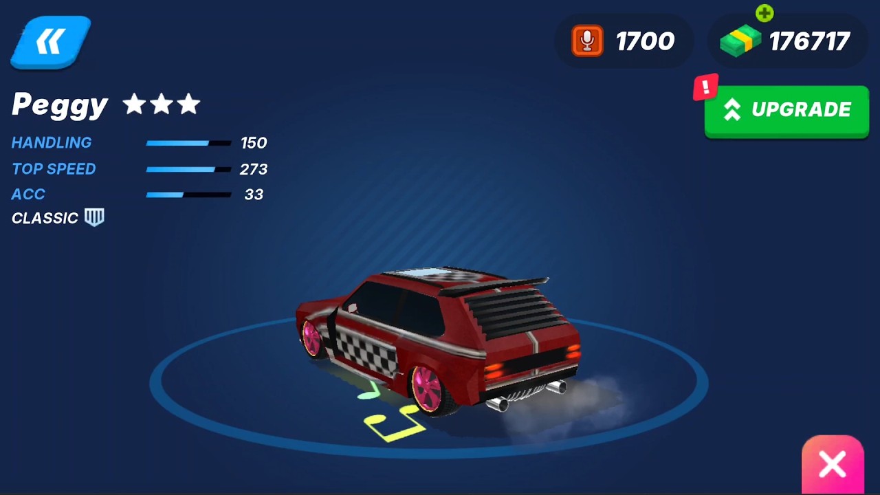 NEW PAINT Drive-In Race Master 3D: Car Racing Gameplay Levels 3396 to 3410 with the car - Peggy