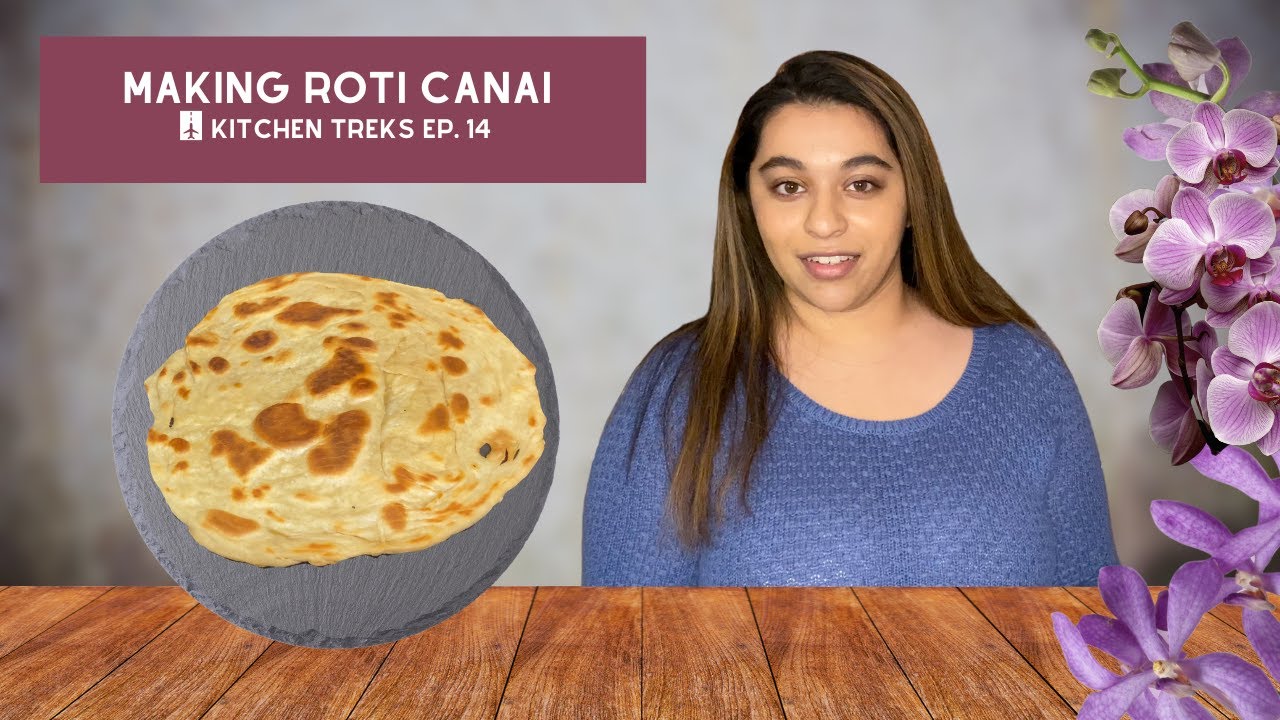 Making Roti Canai for the first time | Buttery & flaky Malaysian flatbread | Kitchen Treks Ep. 14