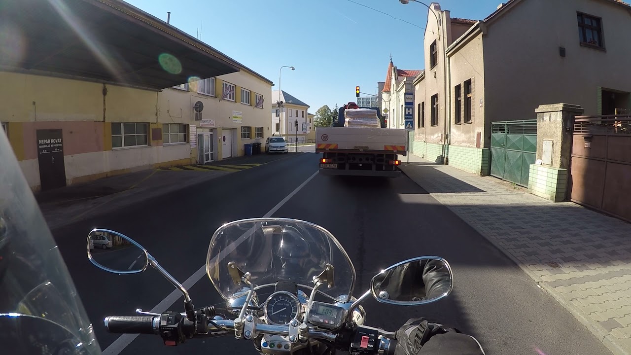 Rakovník #2 Gopro Yamaha Virago Czech