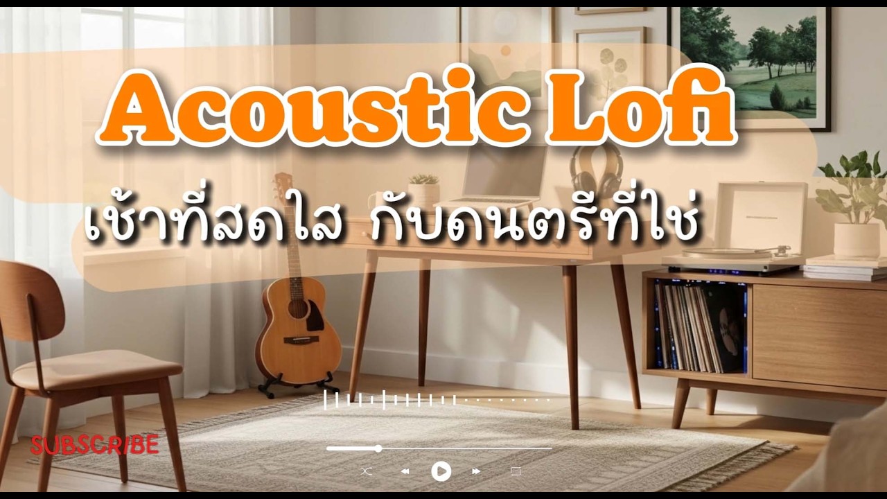 Acoustic Lofi Guitar for Deep Focus & Productivity