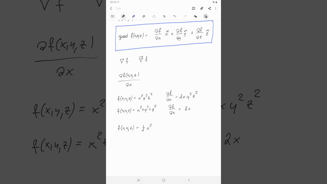 Dygresja matematyczna - gradient
