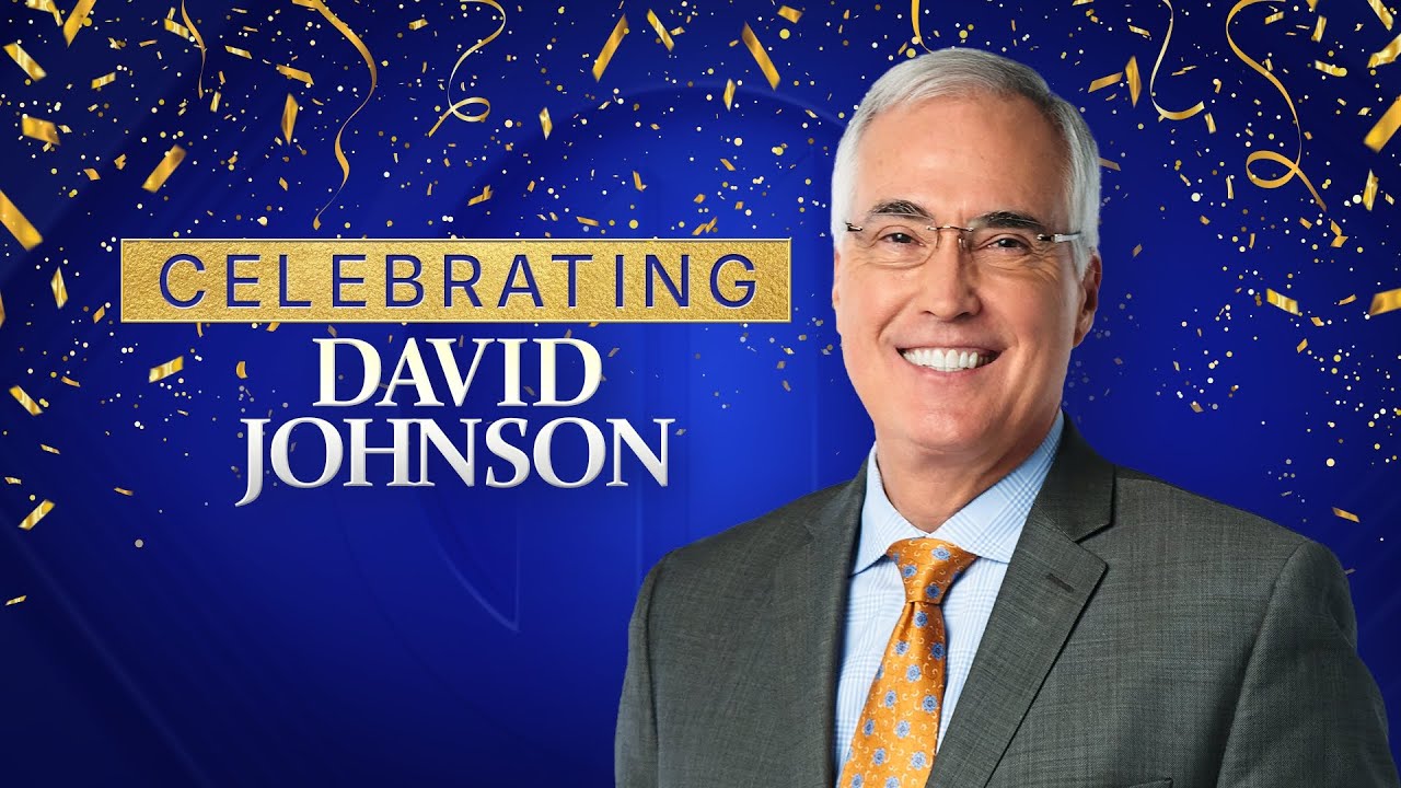 Channel 11, colleagues say goodbye to longtime anchor David Johnson