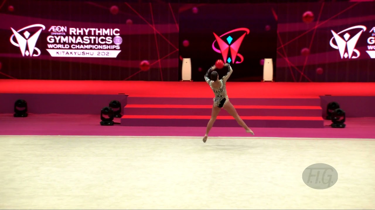 CASTIGLIONI Lucia (SMR) - 2021 Rhythmic Worlds, Kitakyushu (JPN) - Qualifications Ball