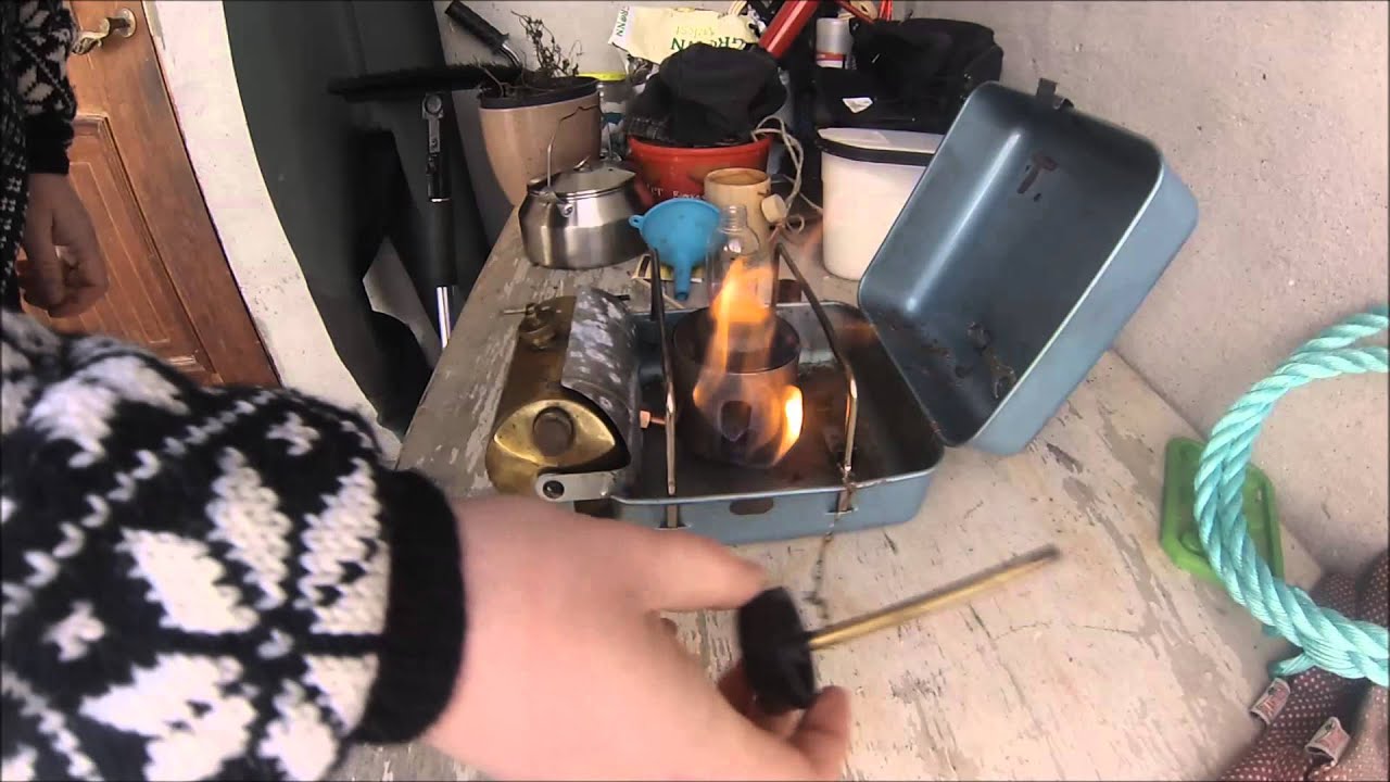 How to light an Optimus 111 stove