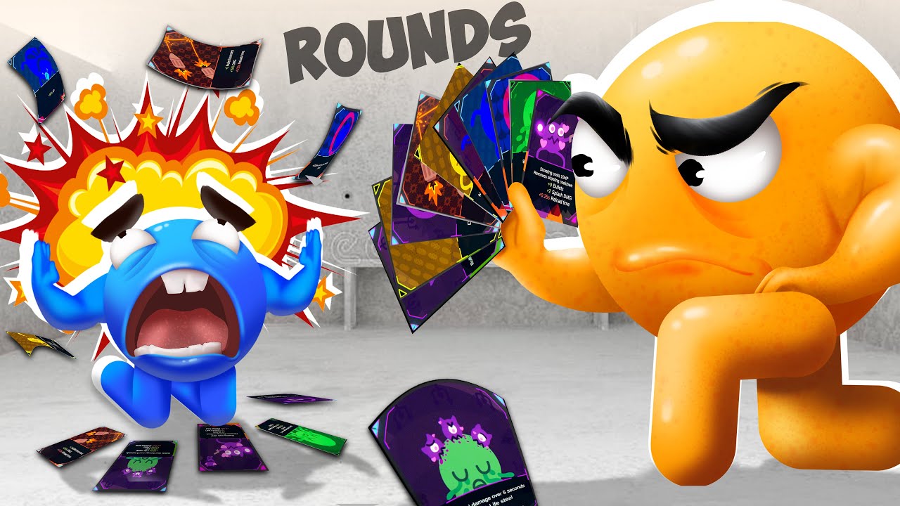 ОЧЕНЬ СЛОЖНЫЙ ВЫБОР ИЗ 10 КАРТ ! УГАРНАЯ БИТВА КОЛОБКОВ В Rounds