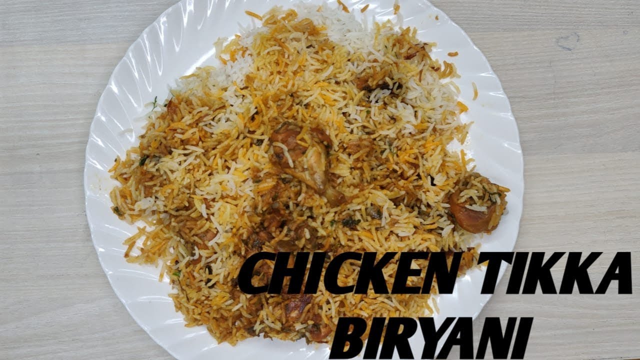 EID SPECIAL CHICKEN TIKKA BRIYANI 😋🍴