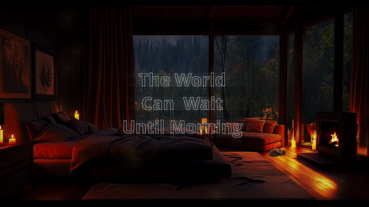 Calming Piano Sleep Music | The World Can Wait Until Morning | Deep Sleep & Stress Relief | 3 Hours