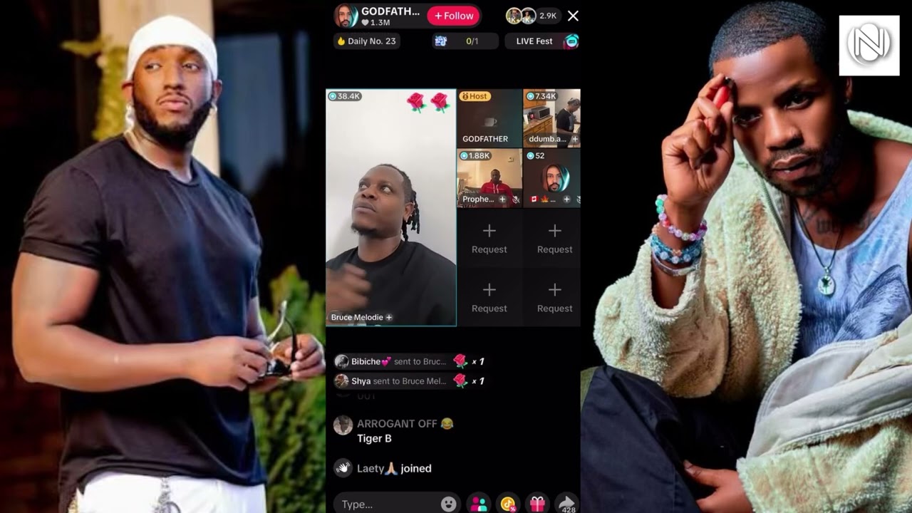 🚨Godfather azanye Bruce Melodie abaga Yampano nta Kinya | Ageze kuri The Ben amukubita akanyafu ‼️
