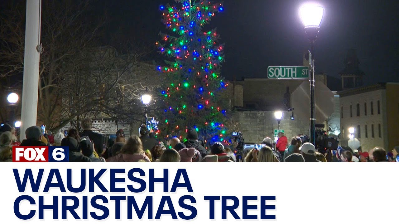 Waukesha Christmas tree lighting 'another step in our healing' | FOX6 News Milwaukee