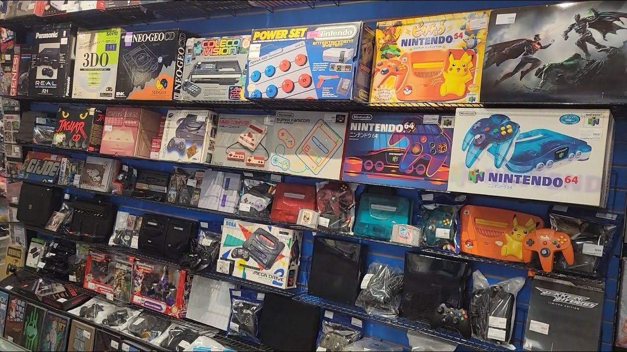 Retro Game Store Tour and Update from L1 Games