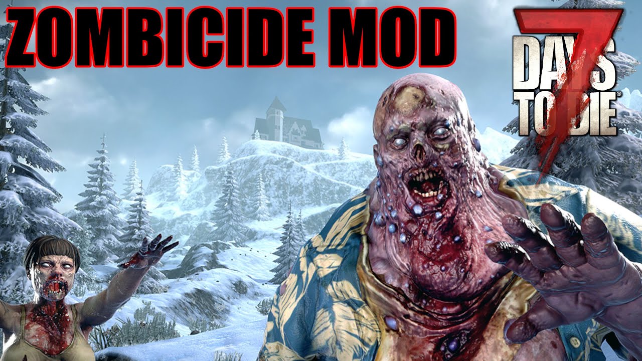 7 Days to Die Zombicide Mod First Look  - Livestream!