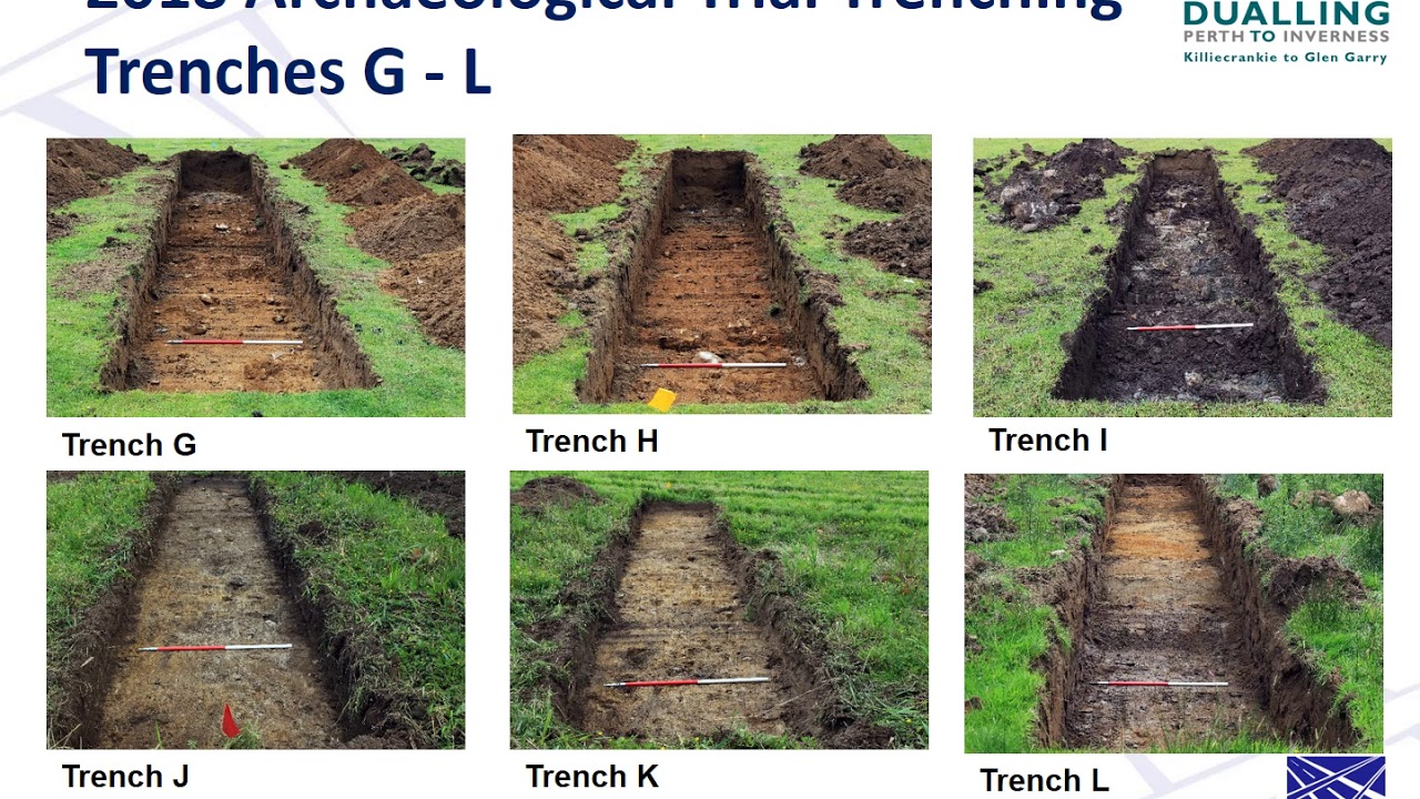 Narrated presentation - Killiecrankie Battlefield 2018 Archaeological Investigations - A9 Dualling