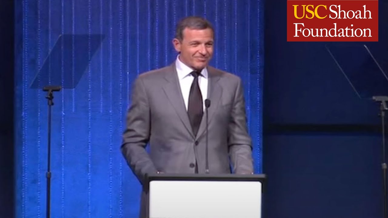 Disney's Robert A. Iger Accepts the 2012 Ambassador for Humanity Award | USC Shoah Foundation