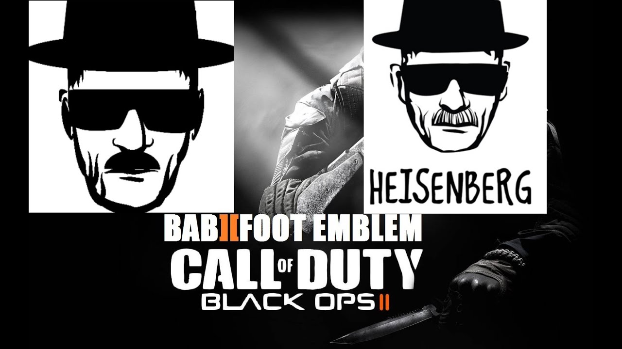 Black Ops II Emblem Tuto - Heisenberg Wanted (Cailan Cook's request)