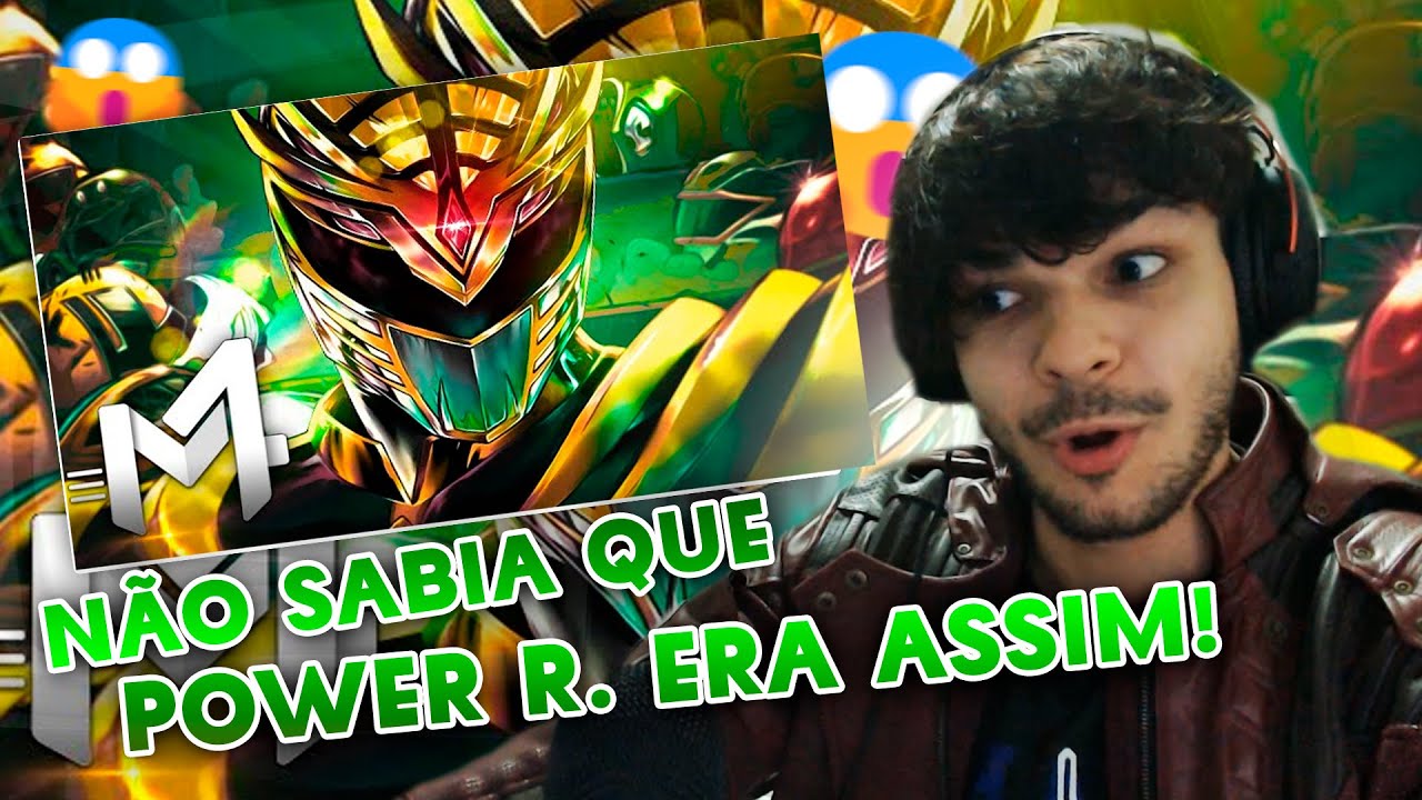CARLOS REAGE À MÚSICA "Lord Drakkon (Power Rangers) - Deus" DO M4RKIM