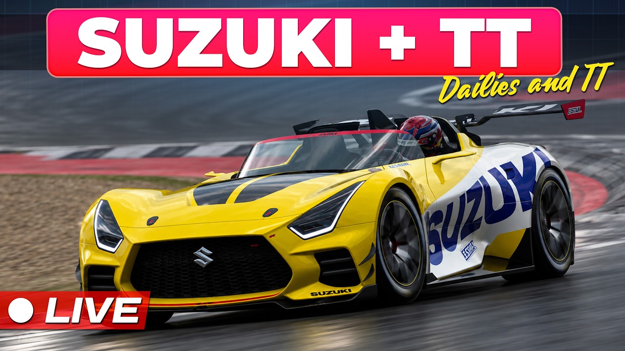 🔴 GT7 | New Trial + Suzuki Time - Let's Set Some Fast Laps! | Live 🔴