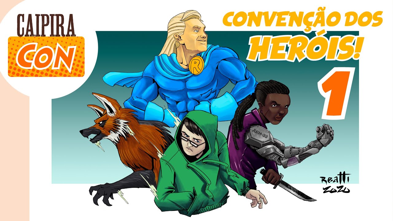 RPG de Mesa - Campanha Conven&ccedil;&atilde;o dos Her&oacute;is! Ep.1 - Sistema FATE