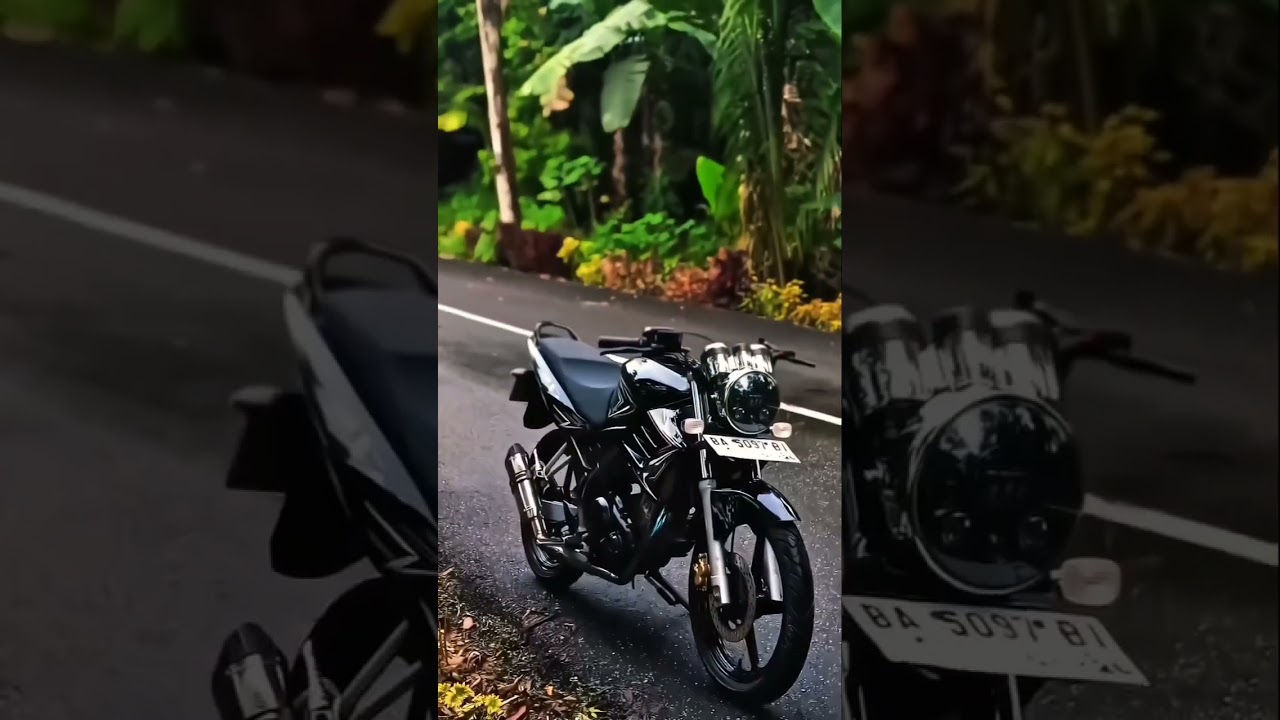 Cinematik modifikasi motor Vixion konsep ninja SS